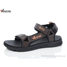 Сандалії чоловічі літні Літо A201-4 (8 пар р.41-46) "Supo-Vegas" недорого оптом від прямого постачальника