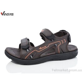 Сандалії чоловічі літні Літо A206-3 (8 пар р.41-46) "Supo-Vegas" недорого оптом від прямого постачальника