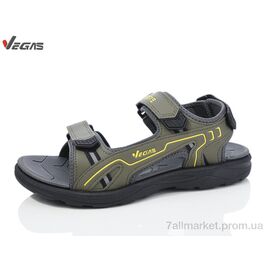 Сандалії чоловічі літні Літо A206-4 (8 пар р.41-46) "Supo-Vegas" недорого оптом від прямого постачальника