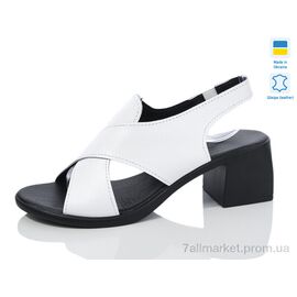 Фотография Босоножки женские летние Лето 159 білий к. (6 пар р.36-41) "Sali" недорого оптом от прямого поставщика