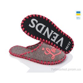 Фотография Тапки женские для дома Весна/осень 189W беж (9 пар р.36-41) "Active" недорого оптом от прямого поставщика