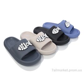 Шльопанці чоловічі пляжні Літо SU10550 mix (12 пар р.40-45) "Deshman" недорого оптом від прямого постачальника