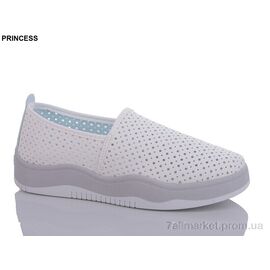 Фотография Слипоны женские тканевые Лето L174 (8 пар р.37-41) "Princess" недорого оптом от прямого поставщика