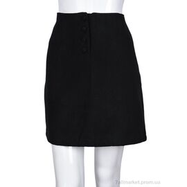 Жіноча спідниця оптом Зима B033-1 black (4 шт. р.сіткаXL-2XL) "Obuvok" недорого оптом від прямого постачальника