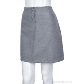 Фотография Женская юбка оптом Зима B033-2 grey (4 шт. р.сетка 2XL-3XL) "Obuvok" недорого оптом от прямого поставщика
