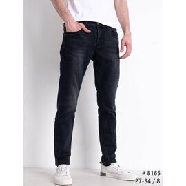 Джинси чоловічі 8165 black р.27-34 "Vingvgs" недорого оптом від прямого постачальника