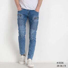 Фотография Джинсы мужские 8336 l.blue р.28-36 "Vingvgs" недорого оптом от прямого поставщика