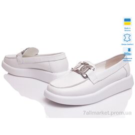 Туфлі жіночі стильні Весна/осінь Paradize MR-SM-3021-703 белая кожа (6 пар р.36-40) "Prime-Opt" недорого оптом від прямого постачальника