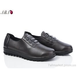 Туфлі жіночі стильні Весна/осінь 5ABA088 d.brown (8 пар р.38-43) "Aba" недорого оптом від прямого постачальника
