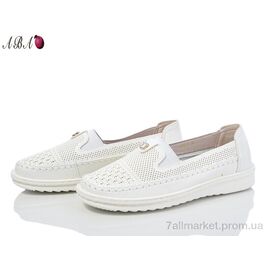 Туфлі жіночі стильні Літо G0ABA8-2 white (8 пар р.36-41) "Aba" недорого оптом від прямого постачальника