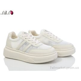 Кросівки жіночі модні Літо 03-2 beige (8 пар р.36-41) "Aba" недорого оптом від прямого постачальника
