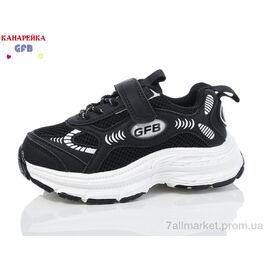 Фотография Кроссовки детские модные Весна/осень Y7010-1 (8 пар р.26-31) "GFB-Канарейка" недорого оптом от прямого поставщика