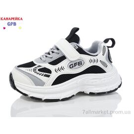 Фотография Кроссовки детские модные Весна/осень Y7010-2 (8 пар р.26-31) "GFB-Канарейка" недорого оптом от прямого поставщика
