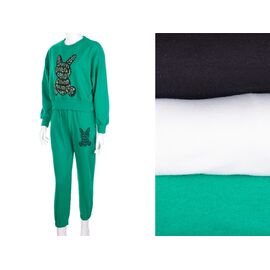 Фотография Костюм спортивный женский тёплый 17-34002 mix р.S-L "Red Hat" недорого оптом от прямого поставщика