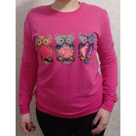 Фотография Свитер женский 0126 pink р.S-L "Red Hat" недорого оптом от прямого поставщика