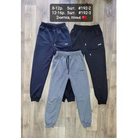 Штани дитячі спортивні на хлопчика 192-3 navy р.12-16 "iBamBino" недорого оптом від прямого постачальника