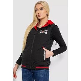 Жилетка жіноча 20166 black-red р.S-2XL "Seven Group" недорого оптом від прямого постачальника
