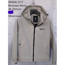 Фотография Ветровка мужская демисезонная с капюшоном PANDA р-ры 48-56 (4цв) "NEW NOCE" недорого от прямого поставщика