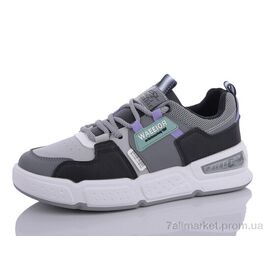 Фотография Кроссовки мужские модные Весна/осень HK25-2 (8 пар р.40-45) "Obuvok" недорого оптом от прямого поставщика