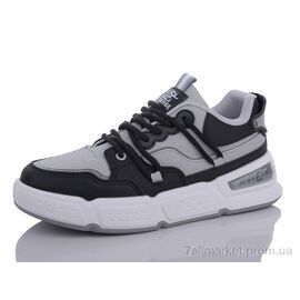 Фотография Кроссовки мужские модные Весна/осень HK17-2 (8 пар р.40-45) "Obuvok" недорого оптом от прямого поставщика