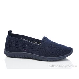 Фотография Слипоны женские тканевые Лето A002-2 (8 пар р.37-42) "YUEMINGZHU" недорого оптом от прямого поставщика