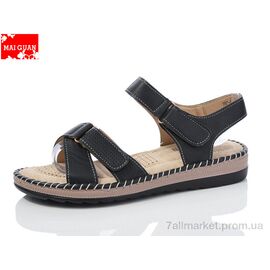 Фотография Босоножки женские летние Лето 987-1 (8 пар р.37-42) "Maiguan" недорого оптом от прямого поставщика