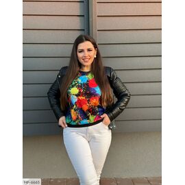 Фотография Женское худи большого размера р.46-48;50-52 "VLADA" купить недорого от прямого поставщика