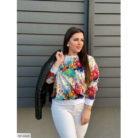 Жіноче худи великого розміру р.46-48;50-52 "VLADA" купити недорого від прямого постачальника