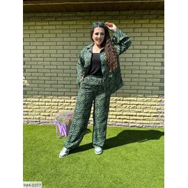 Фотография Женский прогулочный костюм со штанами большие размеры р.48-50;52-54 (3цв) "VLADA" купить недорого от прямого поставщика