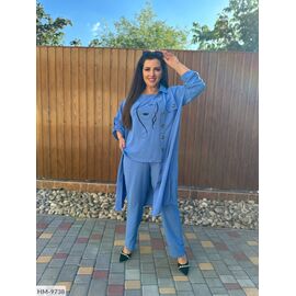 Фотография Костюм-тройка р.46-48;50-52;54-56;58-60;62-64;46-48  (5цв) "VLADA" купить недорого от прямого поставщика