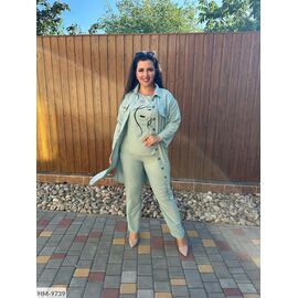 Костюм-трійка р.46-48;50-52;54-56;58-60;62-64;46-48  (5кол.) "VLADA" купити недорого від прямого постачальника