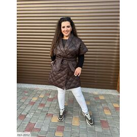 Жіноча куртка плащівка на синтепоні р.46-48;50-52;54-56;58-60 (4кол.) "VLADA" купити недорого від прямого постачальника