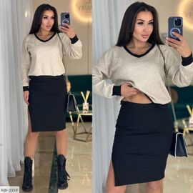 Костюм: кофта і спідниця р.50-52;54-56;58-60 "VLADA" купити недорого від прямого постачальника