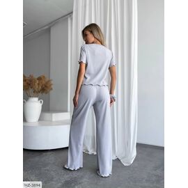 Фотография Костюм-тройка (топ+штаны+резинка) р.42-44;46-48 (10цв) "ANNABELLE" купить недорого от прямого поставщика