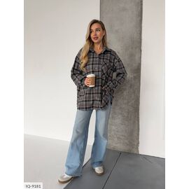 Фотография Женская фланелевая рубашка р.УНИВЕРСАЛЬНЫЙ "ANNABELLE" купить недорого от прямого поставщика