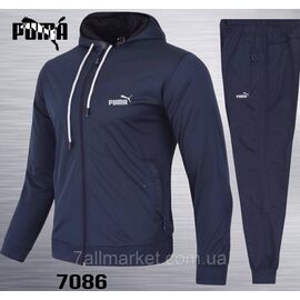 Фотография Спортивный мужской костюм на молнии PUMA р-ры 2XL-6XL (2цв) "REMAIN"  недорого от прямого поставщика