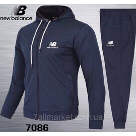Фотография Спортивный мужской костюм на молнии NEW BALANCE р-ры 2XL-6XL  "REMAIN"  недорого от прямого поставщика