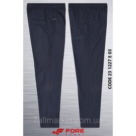 Фотография Спортивные штаны мужские прямые плащевка FORE размеры 54-62 (2цв) "REMAIN" недорого от прямого поставщика
