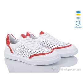 Фотография Кроссовки женские модные Весна/осень Sofi Stails 13ЛЮСІ 24020 біло-черв (6 пар р.36-40) "Prime-Opt" недорого оптом от прямого поставщика