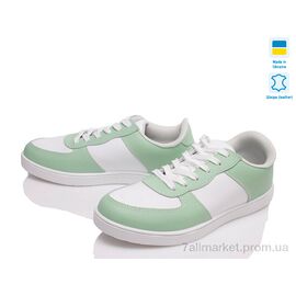 Фотография Кроссовки женские модные Весна/осень Paradize NF05-0104-08A зел-біл (6 пар р.36-41) "Prime-Opt" недорого оптом от прямого поставщика