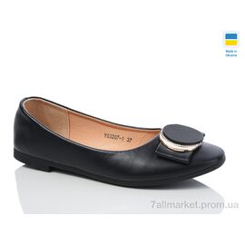 Балетки жіночі зручні Весна/осінь YS3207-1 (8 пар р.36-41) "Swin" недорого оптом від прямого постачальника