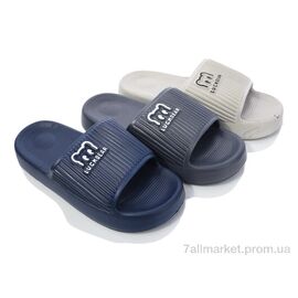 Шльопанці чоловічі пляжні Літо 8757 mix (12 пар р.40-45) "Soylu" недорого оптом від прямого постачальника