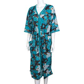 Фотография Халат женский S52-4 green р.10XL-18XL "Logaster" недорого оптом от прямого поставщика