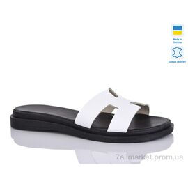 Шльопанці жіночі полегшені Літо 501 білий к. (6 пар р.36-40) "Sali" недорого оптом від прямого постачальника