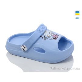 Фотография Босоножки детские летние Лето ПД06-1 блакитний (8 пар р.24-29) "Inblue" недорого оптом от прямого поставщика