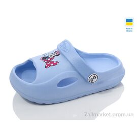 Фотография Босоножки детские летние Лето ПД06-6 блакитний (8 пар р.24-29) "Inblue" недорого оптом от прямого поставщика