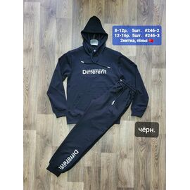 Фотография Костюм детский спортивный на мальчика 246-2 black р.8-12 "iBamBino" недорого оптом от прямого поставщика