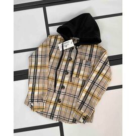 Фотография Рубашка детская на девочку IB206 beige р.104-128 "iBamBino" недорого оптом от прямого поставщика