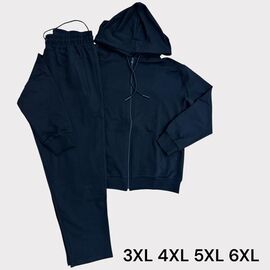 Фотография Костюм спортивный мужской 3402 black р.3XL-6XL "ROLADA" недорого оптом от прямого поставщика