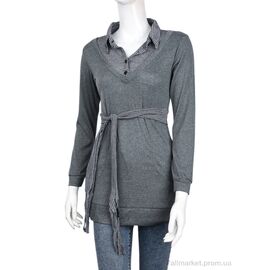 Кофта жіноча Весна/осінь B041-6 green (10523) (4 шт. р.сіткаL) "Obuvok" недорого оптом від прямого постачальника